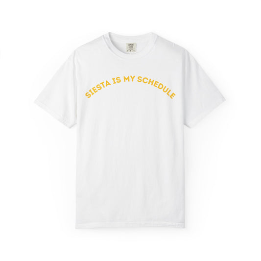 Siesta Is My Schedule T-Shirt | Boyfriend Tee Fit
