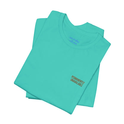 Permanently Unavailable Embroidered T-Shirt