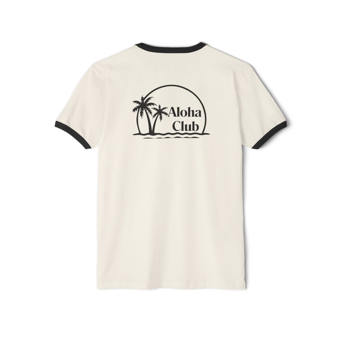 Aloha Club Ringer T- Shirt | OOO Regular Tee Fit