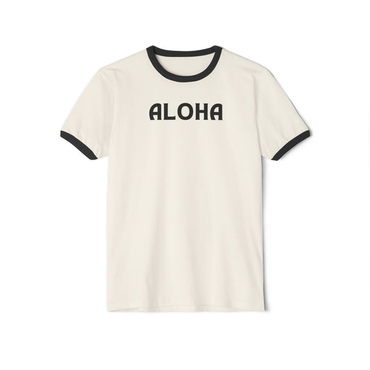 The Aloha Ringer T- Shirt | OOO Regular Tee Fit