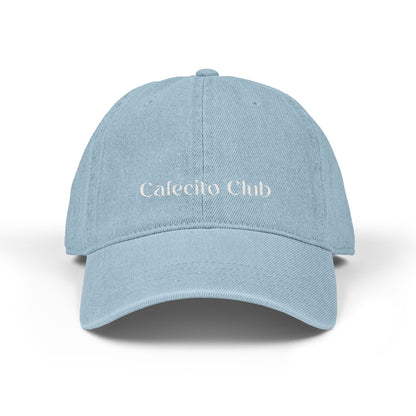 Cafecito 2.0 Hat w/ White Embroidery