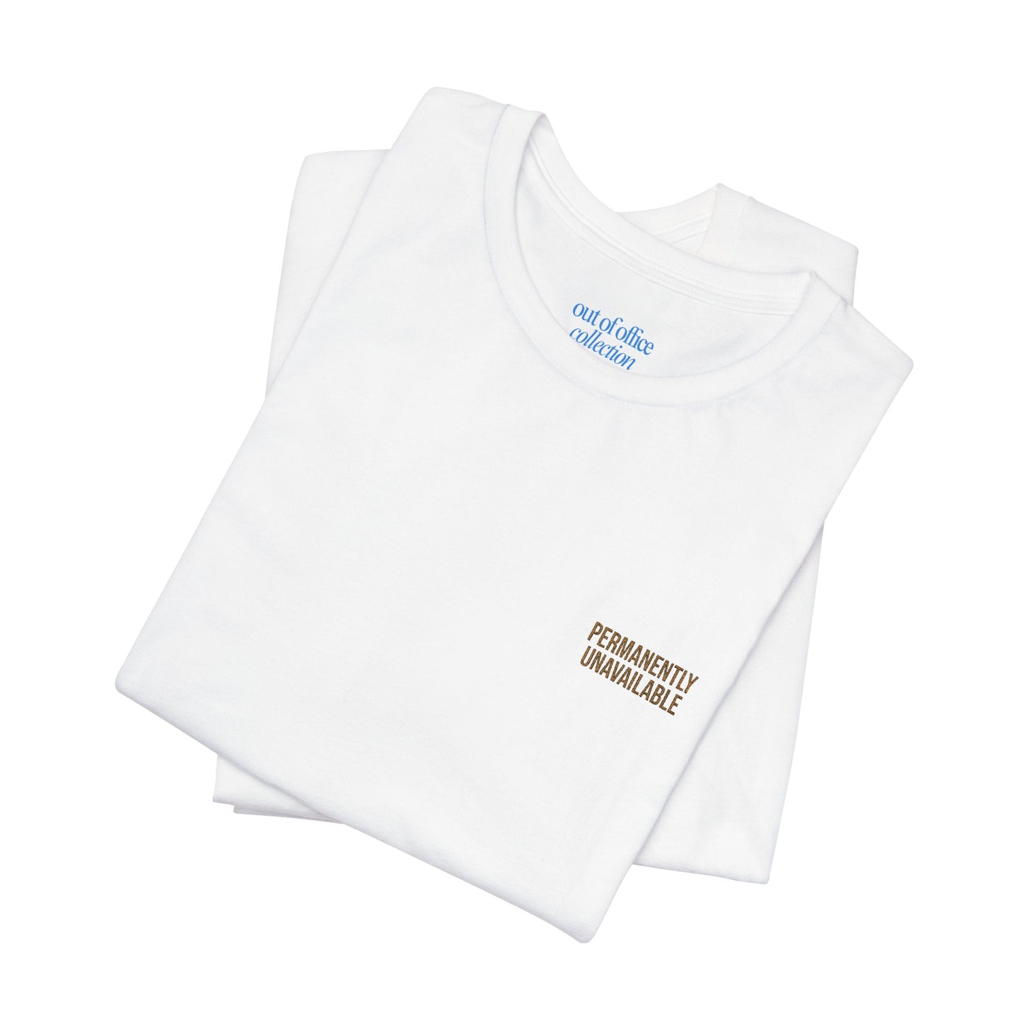Permanently Unavailable Embroidered T-Shirt
