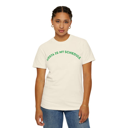 Siesta Is My Schedule  T-Shirt