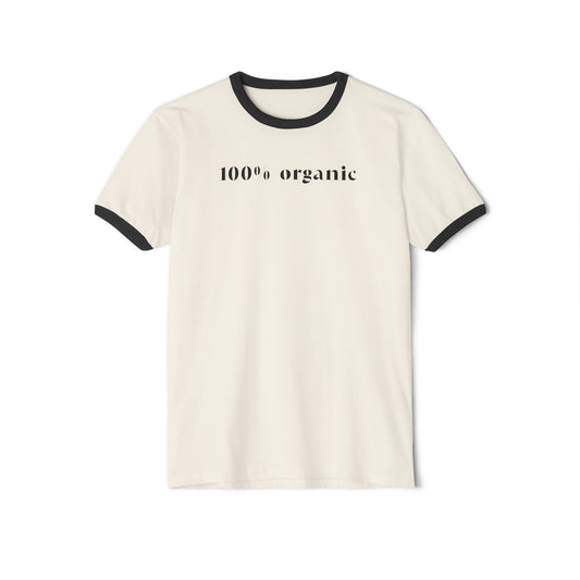 100% Organic Ringer T- Shirt | OOO Regular Tee Fit