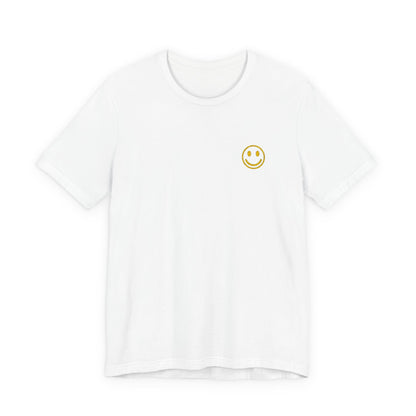 Smiley 2.0 T-Shirt  w/ Yellow Embroidery |  Cabana Crew Tee Fit