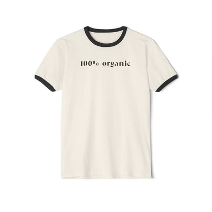 100% Organic Ringer T- Shirt