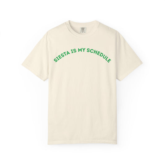 Siesta Is My Schedule  T-Shirt | Boyfriend Tee Fit