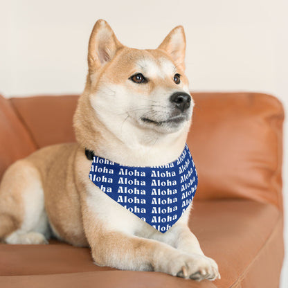 A L O H A Dog Bandana Collar