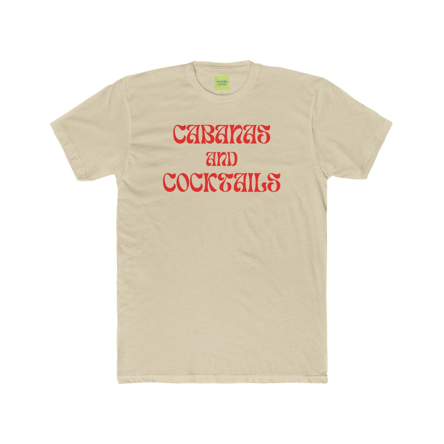 Cabana & Cocktails T-Shirt | Classic Beach Fit Tee