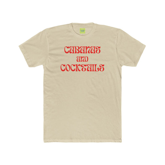 Cabana & Cocktails T-Shirt | Classic Beach Fit Tee