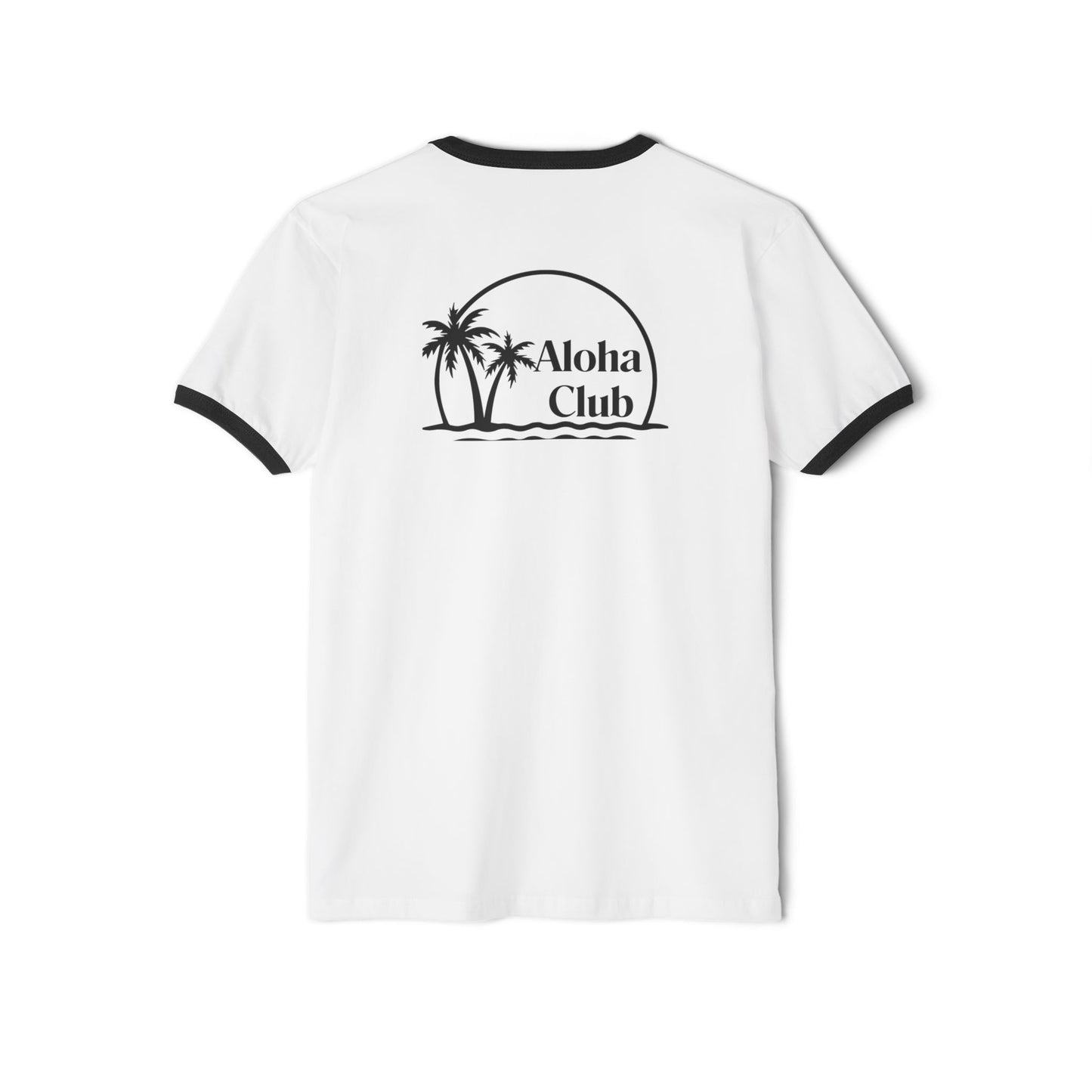 Aloha Club Ringer T- Shirt | OOO Regular Tee Fit