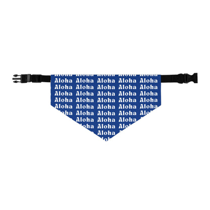A L O H A Dog Bandana Collar