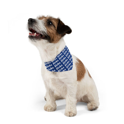 A L O H A Dog Bandana Collar