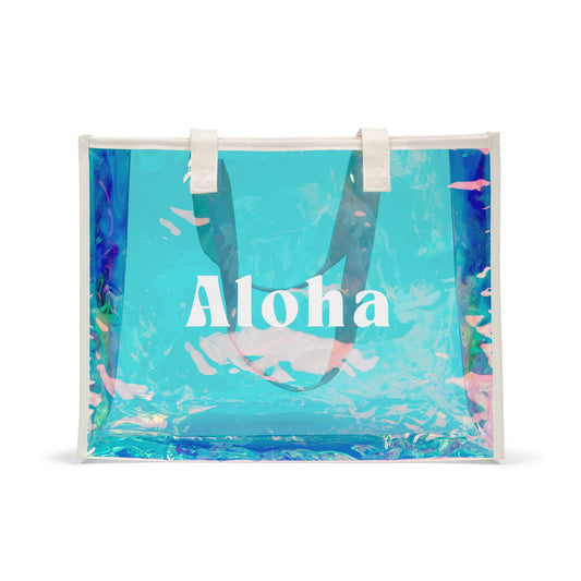 A L O H A Holographic Bag