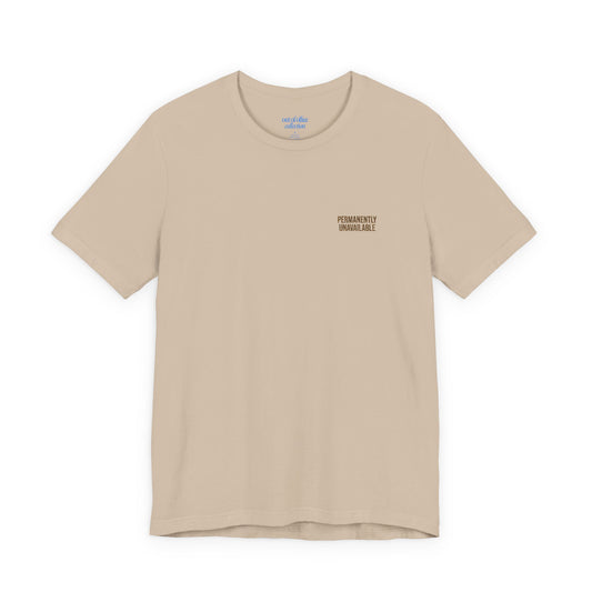Permanently Unavailable Embroidered T-Shirt