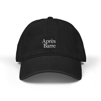 Apres Barre Denim Hat w/ White Embroidery