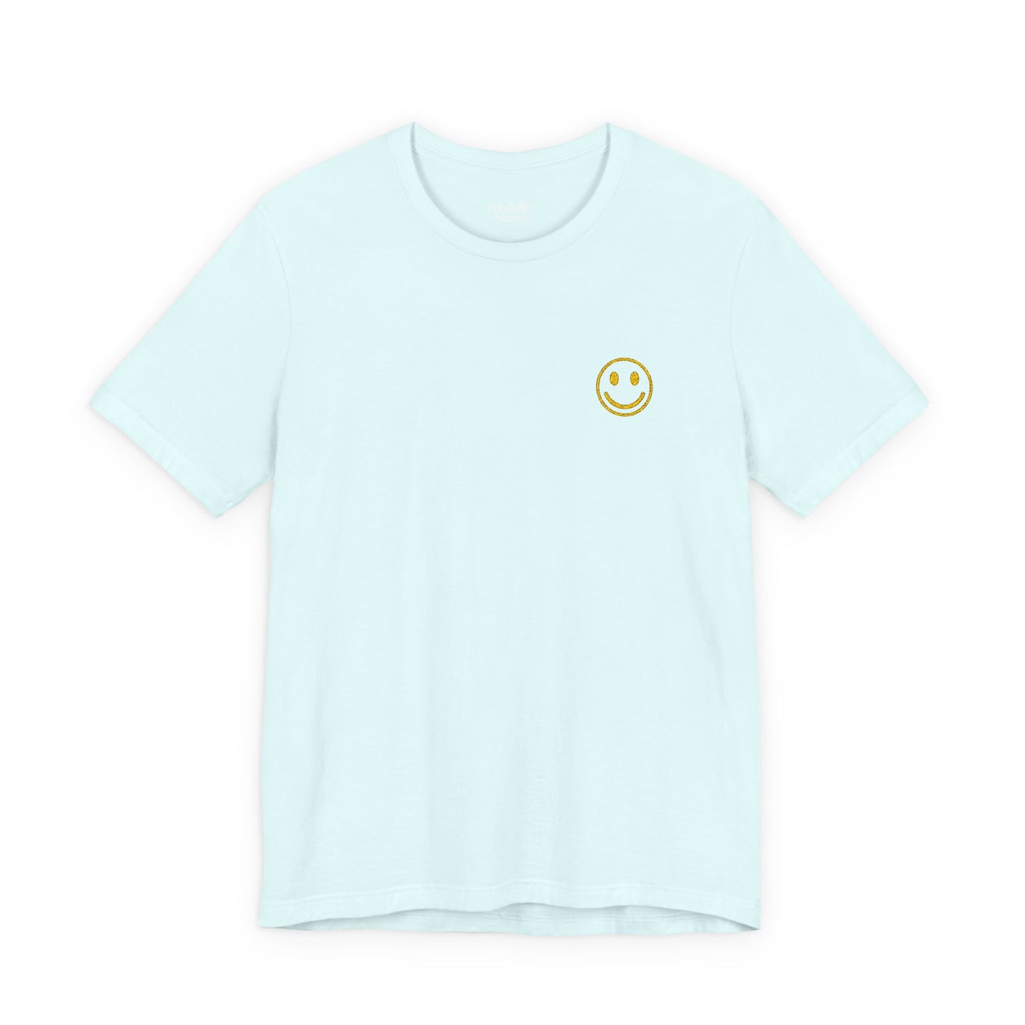 Smiley 2.0 T-Shirt  w/ Yellow Embroidery |  Cabana Crew Tee Fit